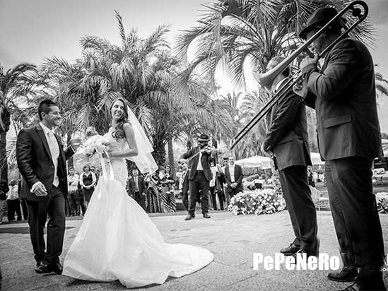 Musica dal vivo PePeNeRo per il ricevimento di matrimonio