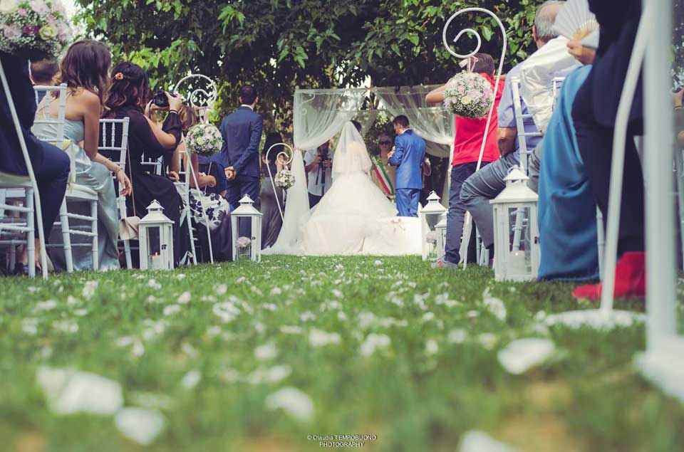 Rito civile con musica per un matrimonio a Matera